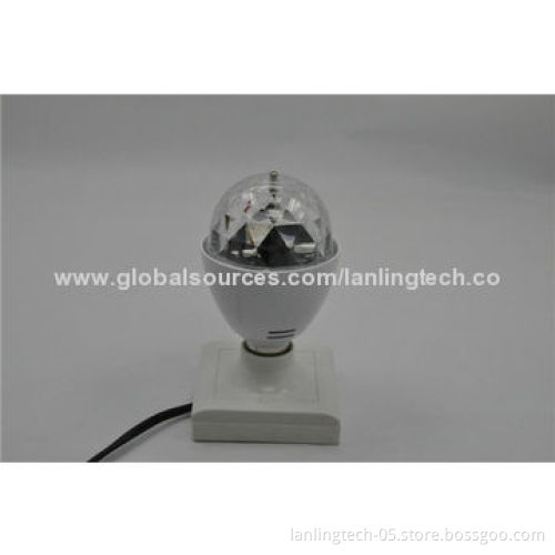 3W RGB Mini Indoor Rotation Christmas LED Lights